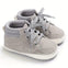 Grey Children's Boys' High-top Casual Toddler Soft-soled Newborn Sports Booties BTS9122D